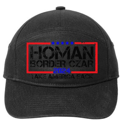Border Czar Tom Homan Trump 47th President Elect 7-Panel Snapback Hat