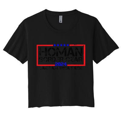 Border Czar Tom Homan Trump 47th President Elect Crop Top