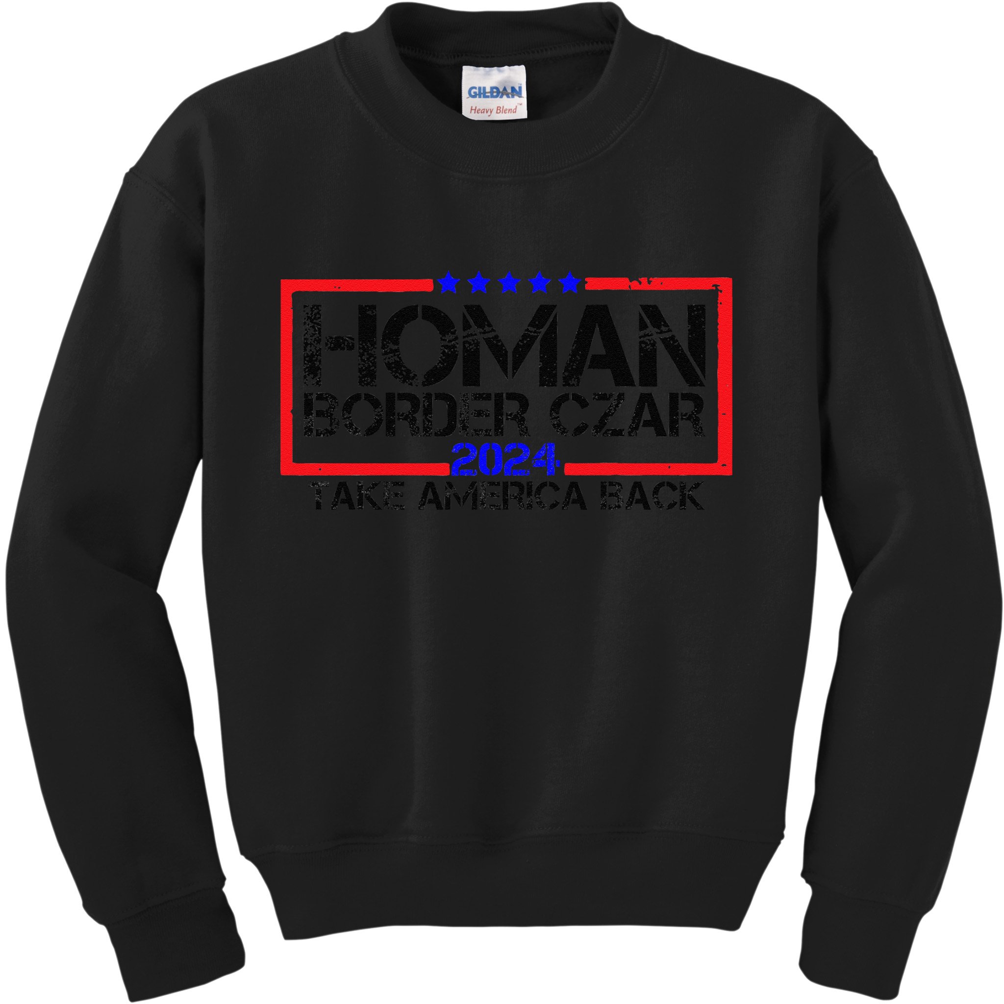 Border Czar Tom Homan Trump 47th President Elect Kids Sweatshirt