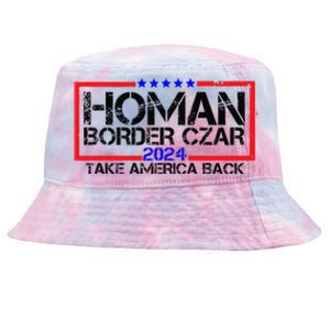 Border Czar Tom Homan Trump 47th President Elect Tie-Dyed Bucket Hat