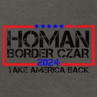 Border Czar Tom Homan Trump 47th President Elect Cotton Canvas Backpack