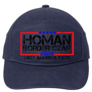 Border Czar Tom Homan Trump 47th President Elect 7-Panel Snapback Hat