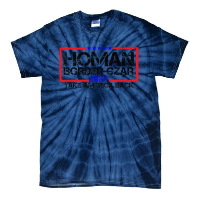 Border Czar Tom Homan Trump 47th President Elect Tie-Dye T-Shirt