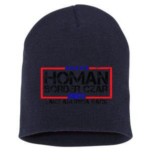 Border Czar Tom Homan Trump 47th President Elect Short Acrylic Beanie