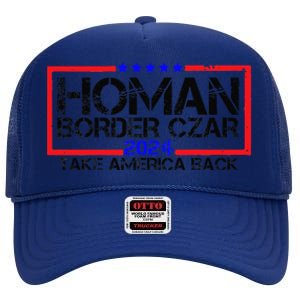 Border Czar Tom Homan Trump 47th President Elect High Crown Mesh Back Trucker Hat