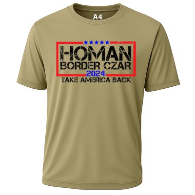 Border Czar Tom Homan Trump 47th President Elect Cooling Performance Crew T-Shirt