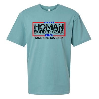 Border Czar Tom Homan Trump 47th President Elect Sueded Cloud Jersey T-Shirt