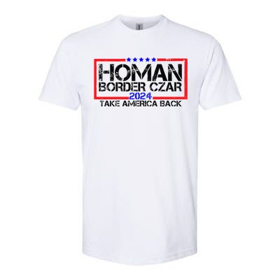 Border Czar Tom Homan Trump 47th President Elect Softstyle CVC T-Shirt