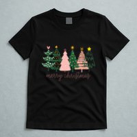 Boho Christmas Tree T-Shirt