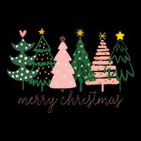 Boho Christmas Tree Magnet