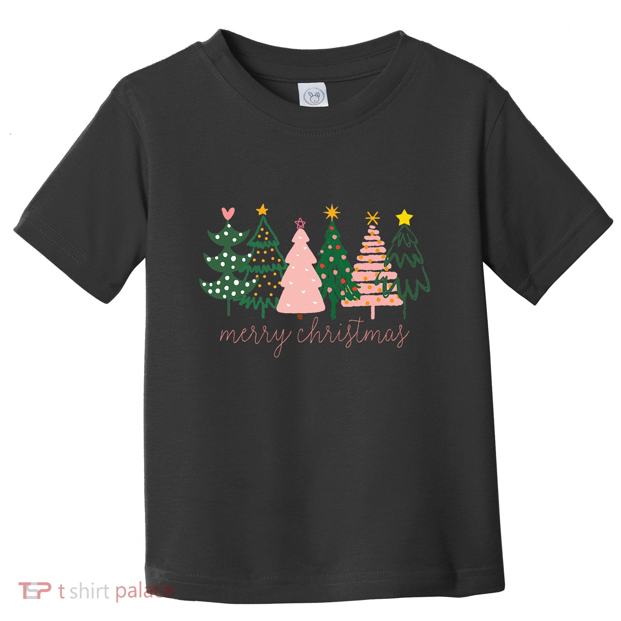 Boho Christmas Tree Toddler T-Shirt