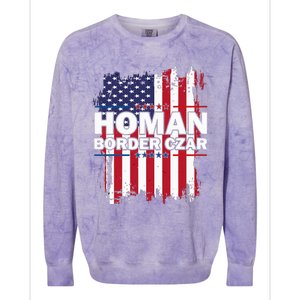 Border Czar Tom Homan Trump President Elect Maga Colorblast Crewneck Sweatshirt