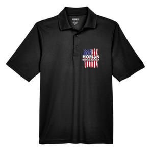 Border Czar Tom Homan Trump President Elect Maga Men's Origin Performance Pique Polo