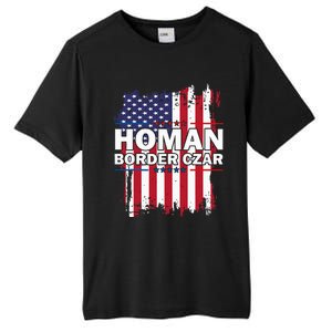 Border Czar Tom Homan Trump President Elect Maga Tall Fusion ChromaSoft Performance T-Shirt