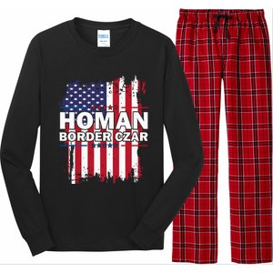 Border Czar Tom Homan Trump President Elect Maga Long Sleeve Pajama Set