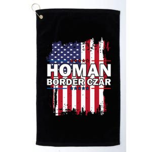 Border Czar Tom Homan Trump President Elect Maga Platinum Collection Golf Towel