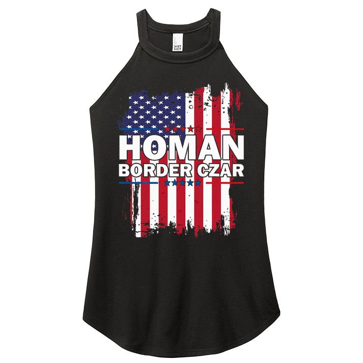 Border Czar Tom Homan Trump President Elect Maga Women's Perfect Tri Rocker Tank