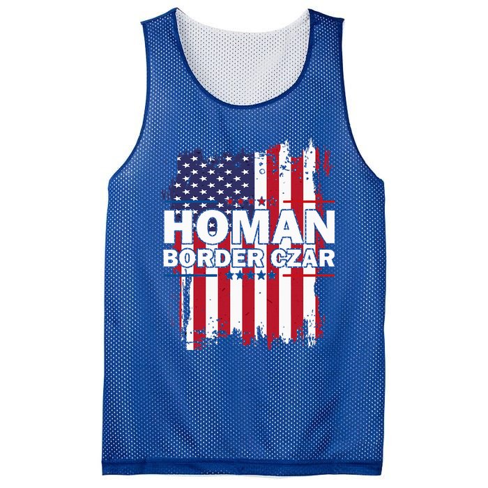 Border Czar Tom Homan Trump President Elect Maga Mesh Reversible Basketball Jersey Tank