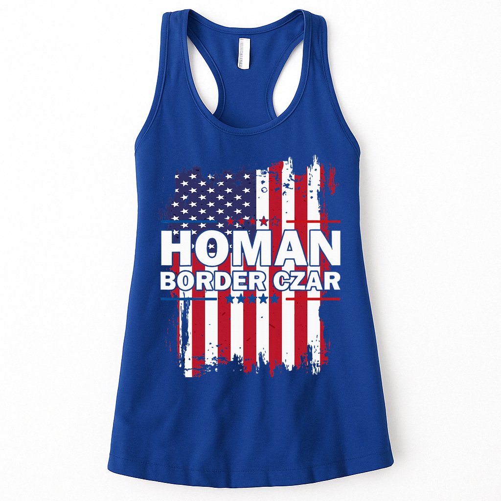 Border Czar Tom Homan Trump President Elect Maga Womens Tank Top