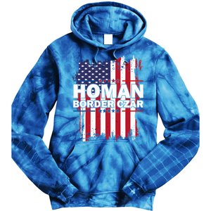 Border Czar Tom Homan Trump President Elect Maga Tie Dye Hoodie