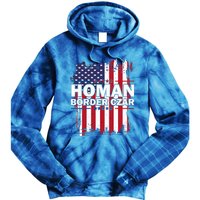 Border Czar Tom Homan Trump President Elect Maga Tie Dye Hoodie