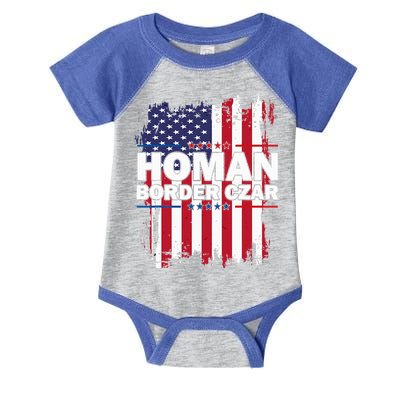 Border Czar Tom Homan Trump President Elect Maga Infant Baby Jersey Bodysuit
