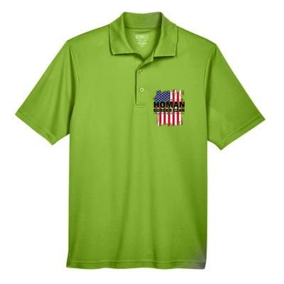 Border Czar Tom Homan Trump President Elect Maga Support Men's Origin Performance Pique Polo