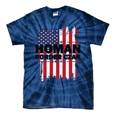 Border Czar Tom Homan Trump President Elect Maga Support Tie-Dye T-Shirt