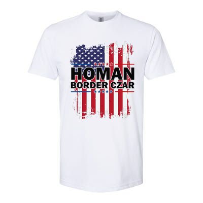 Border Czar Tom Homan Trump President Elect Maga Support Softstyle CVC T-Shirt