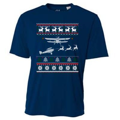 Best Christmas Thanksgiving Gift Pilots Aviation Ugly Cooling Performance Crew T-Shirt