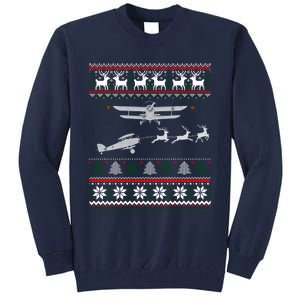 Best Christmas Thanksgiving Gift Pilots Aviation Ugly Tall Sweatshirt