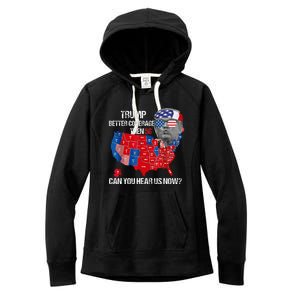 Better Coverage Than 5g Can You Hear Us Now Women's Fleece Hoodie