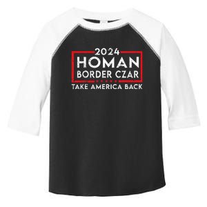 Border Czar Tom Homan Trump President Elect Maga Support Toddler Fine Jersey T-Shirt