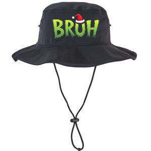 Bruh Christmas Teens Funny Christmas Humor Meme Legacy Cool Fit Booney Bucket Hat