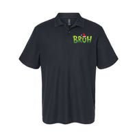 Bruh Christmas Teens Funny Christmas Humor Meme Softstyle Adult Sport Polo