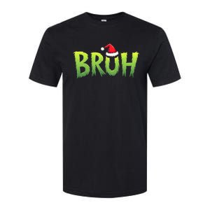 Bruh Christmas Teens Funny Christmas Humor Meme Softstyle CVC T-Shirt