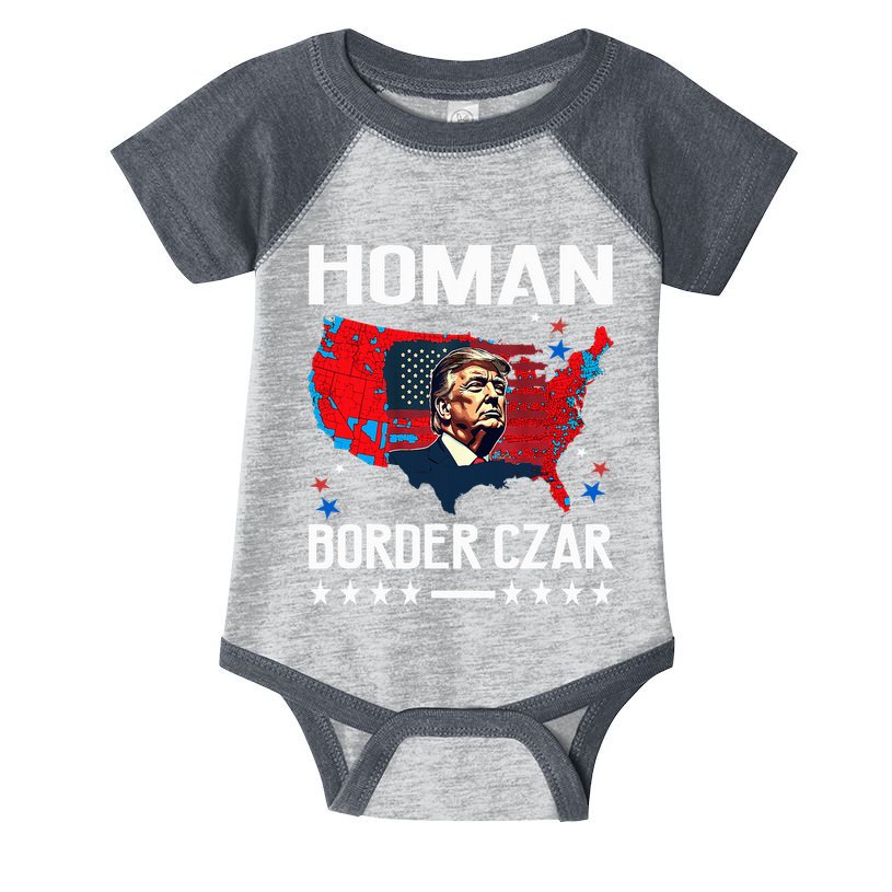 Border Czar Tom Homan Trump President Elect Maga Support Infant Baby Jersey Bodysuit