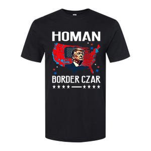 Border Czar Tom Homan Trump President Elect Maga Support Softstyle CVC T-Shirt