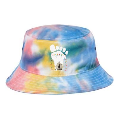 Bigfoot Christmas Tree Lights Sasquatch Loch Ness Nessie Pj Tie Dye Newport Bucket Hat