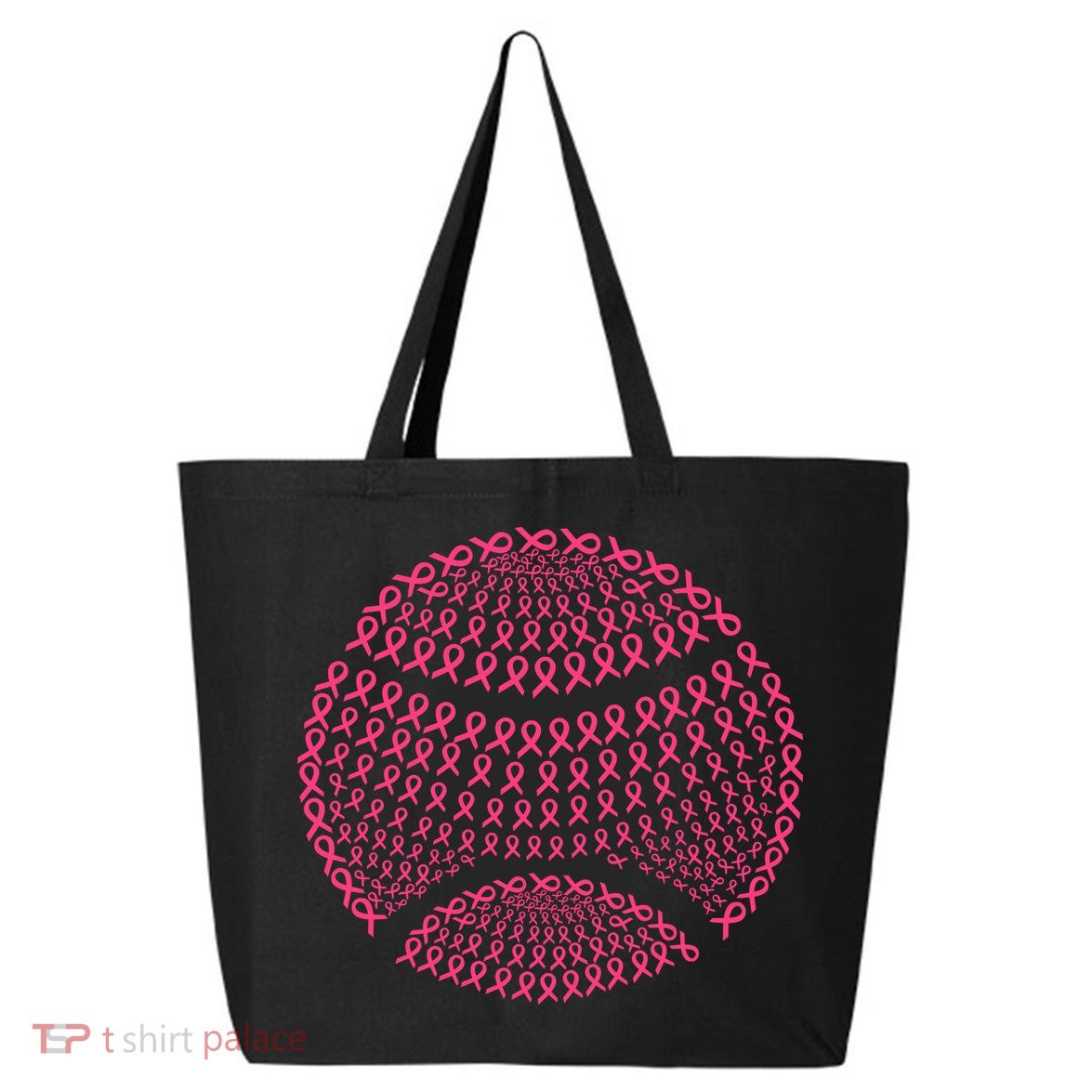Breast Cancer Tennis Breast Cancer Awareness Tennis Pink Ribbons 25L Jumbo Tote