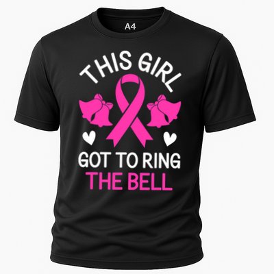 Breast Cancer This Girl Got To Ring The Bell Chemo Grad Performance Shirt