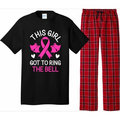 Breast Cancer This Girl Got To Ring The Bell Chemo Grad Pajama Set