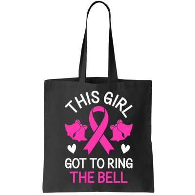Breast Cancer This Girl Got To Ring The Bell Chemo Grad Bag