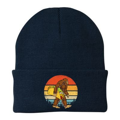 Bigfoot Carrying Taco Funny Cinco De Mayo Sasquatch Beanie