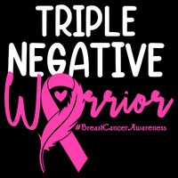 Breast Cancer Triple Negative Warrior Pink Ribbon Awareness Impact Tech Backpack
