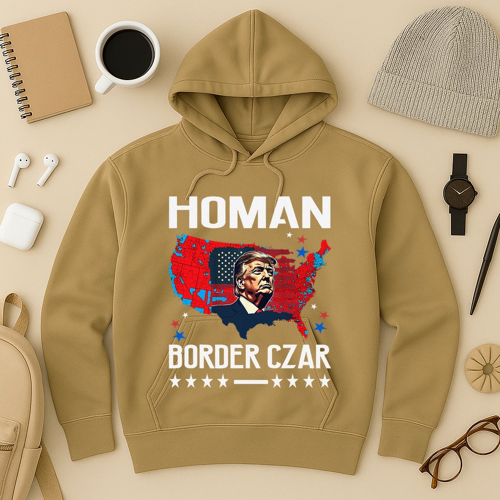 Border Czar Tom Homan Trump President Elect Maga Support Hoodie