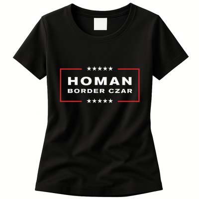 Border Czar Tom Homan Trump President Elect Maga Womens T-Shirt