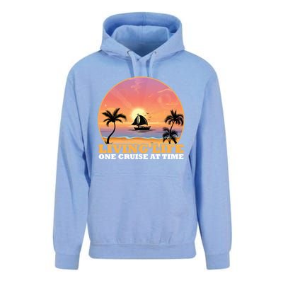 Boat Cruising The World Living Life One Cruise At A Time Gift Unisex Surf Hoodie