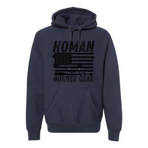 Border Czar Tom Homan Trump President Elect Maga Support Premium Hoodie