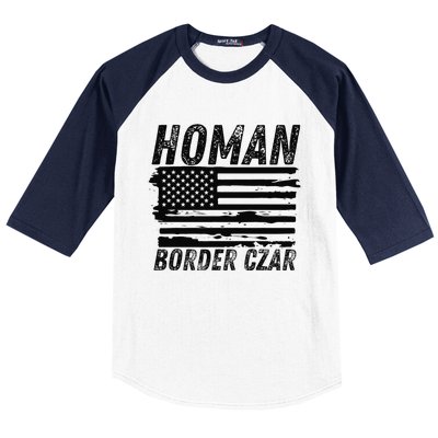 Border Czar Tom Homan Trump President Elect Maga Support Baseball Sleeve Shirt